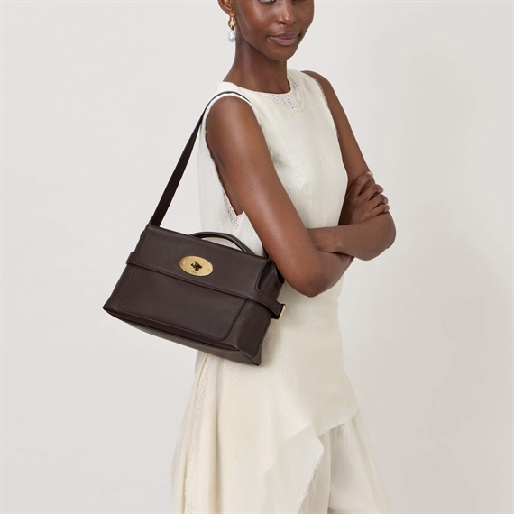 Mulberry Small Stevie Top Handle Ebony 
